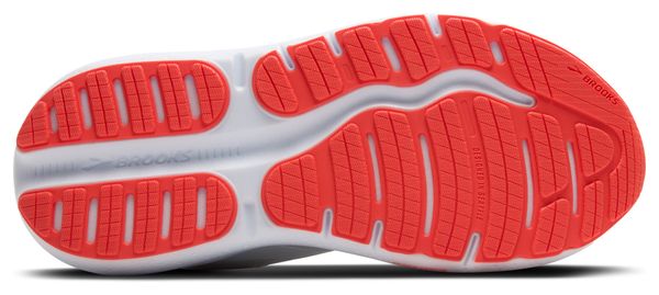 Chaussures Running Brooks Ghost Max 2 Blanc/Rose Femme