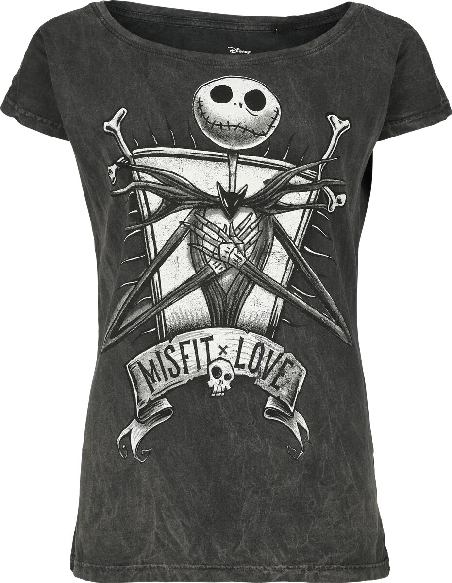 Jack Skellington - Misfit Love | L'Étrange Noël De Monsieur Jack T-Shirt Manches courtes