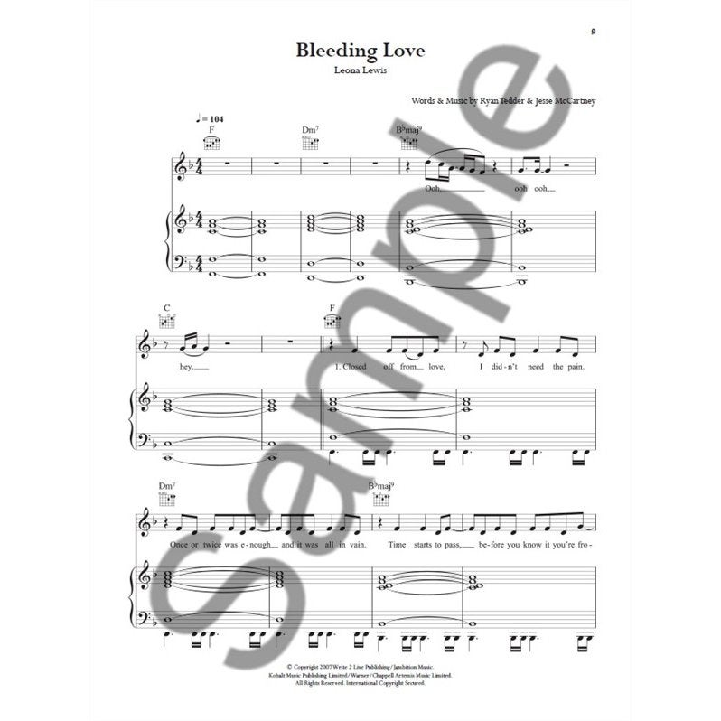 MusicSales - The Library Of Pop Songs