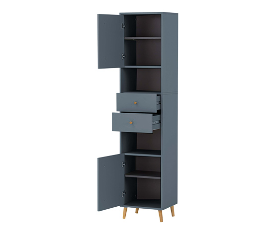 Hochschrank »Bjarne«, fjordblau