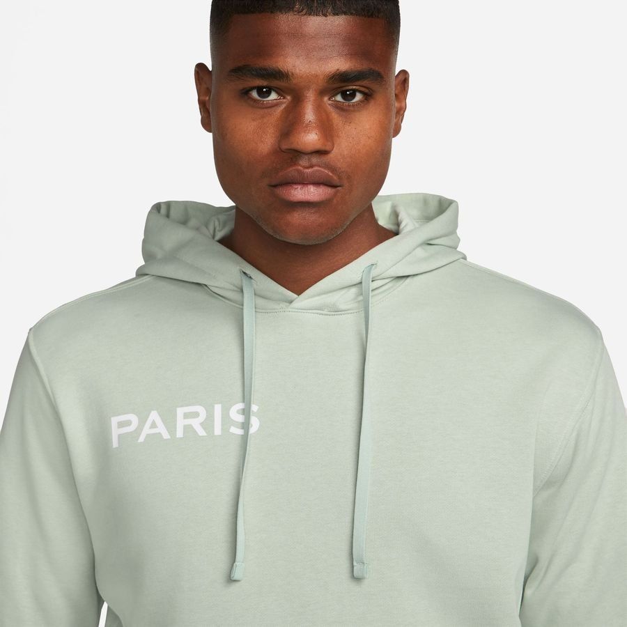 Paris Saint-Germain Sweat à Capuche Fleece - Vert/Blanc