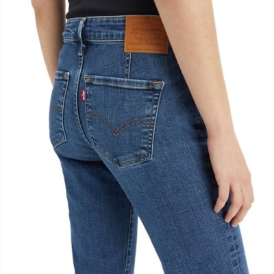 Jean femme 712 Slim Welt Pocket Blue Wave LEVIS