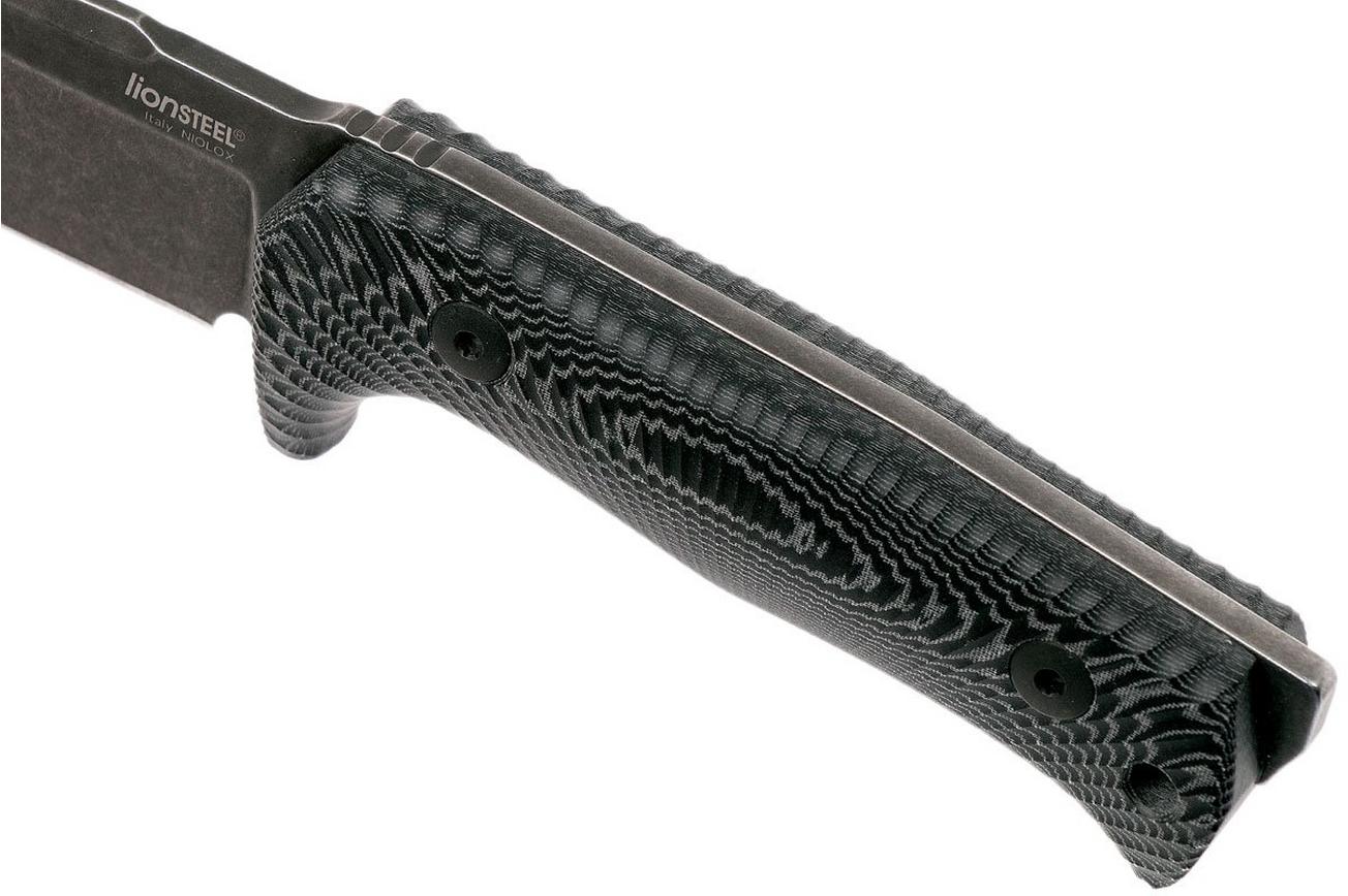 LionSteel T5, Black vaststaand mes