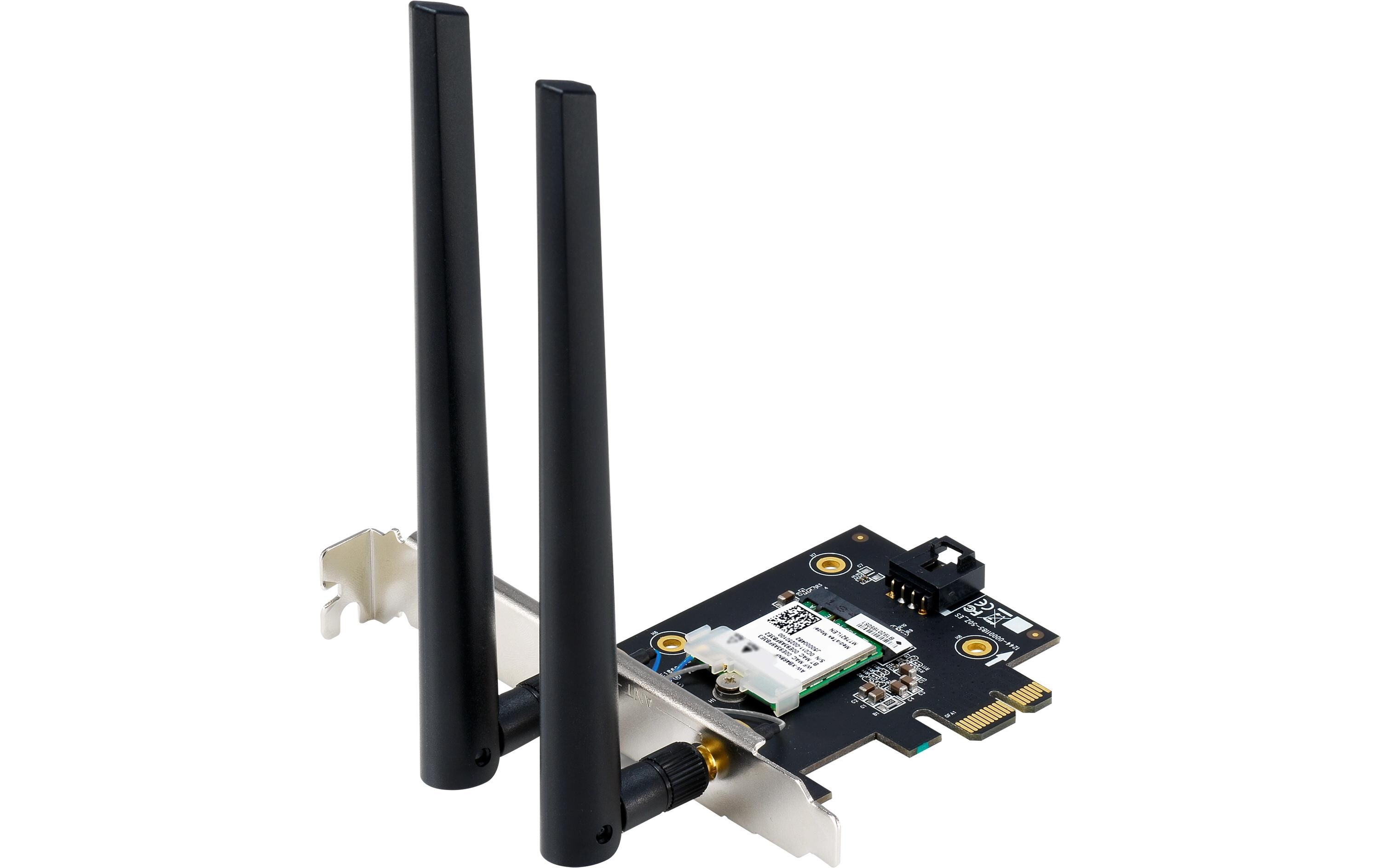 WLAN-AX PCIe Adapter PCE-BE6500WiFi 7 PCI-E Adapter 6GHz, 4096-QAM, Bluetooth 5.4, WPA3
