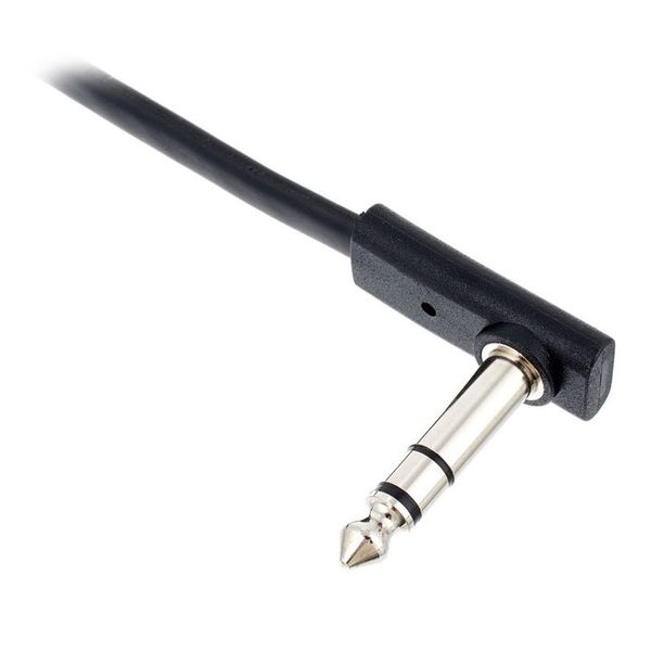 Rockboard Flat TRS Cable 15 cm BK