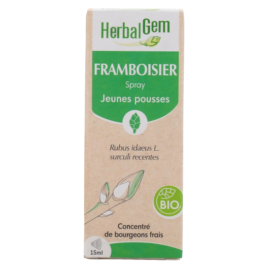 Herbalgem framboisier bio - Complément alimentaire gemmothérapie
