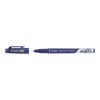 Pilot FriXion Fineliner - Feutre fin effaçable - violet