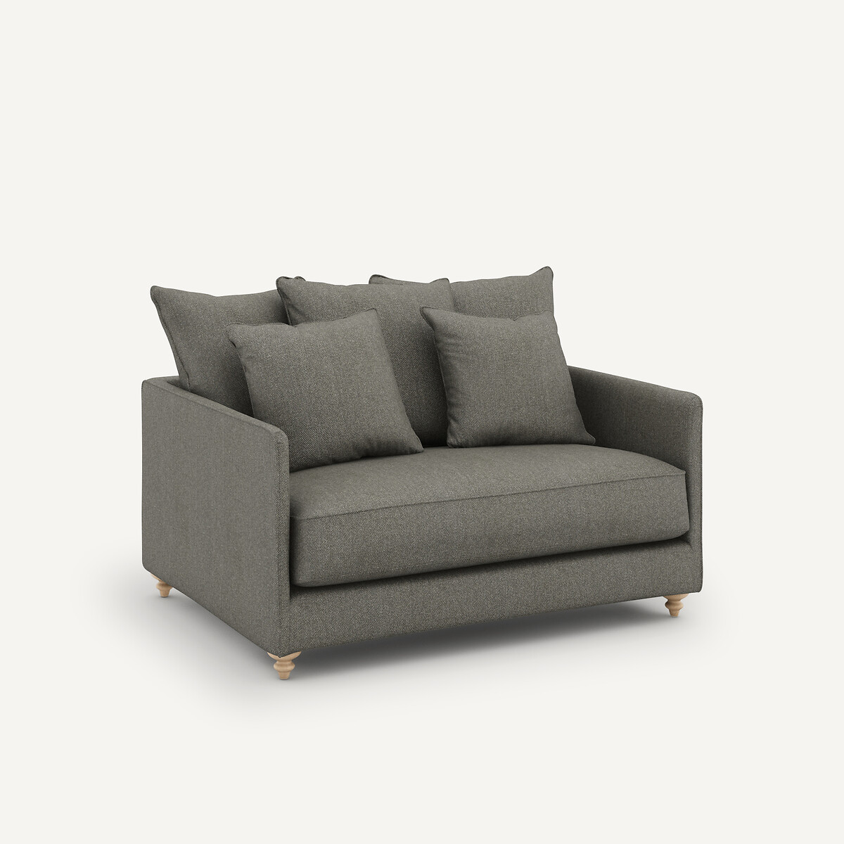 AM.PM<br>Sofá conversível de 2 lugares, tweed, Lazare