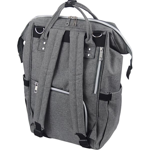 Dooky Diaperbackpack Large Grey Melange