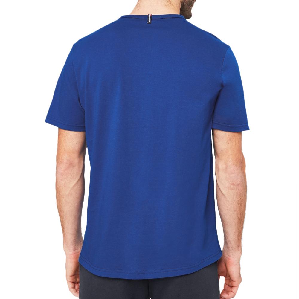 Le Coq Sportif T-shirt Bleu Homme Le Coq Sportif Cobalt