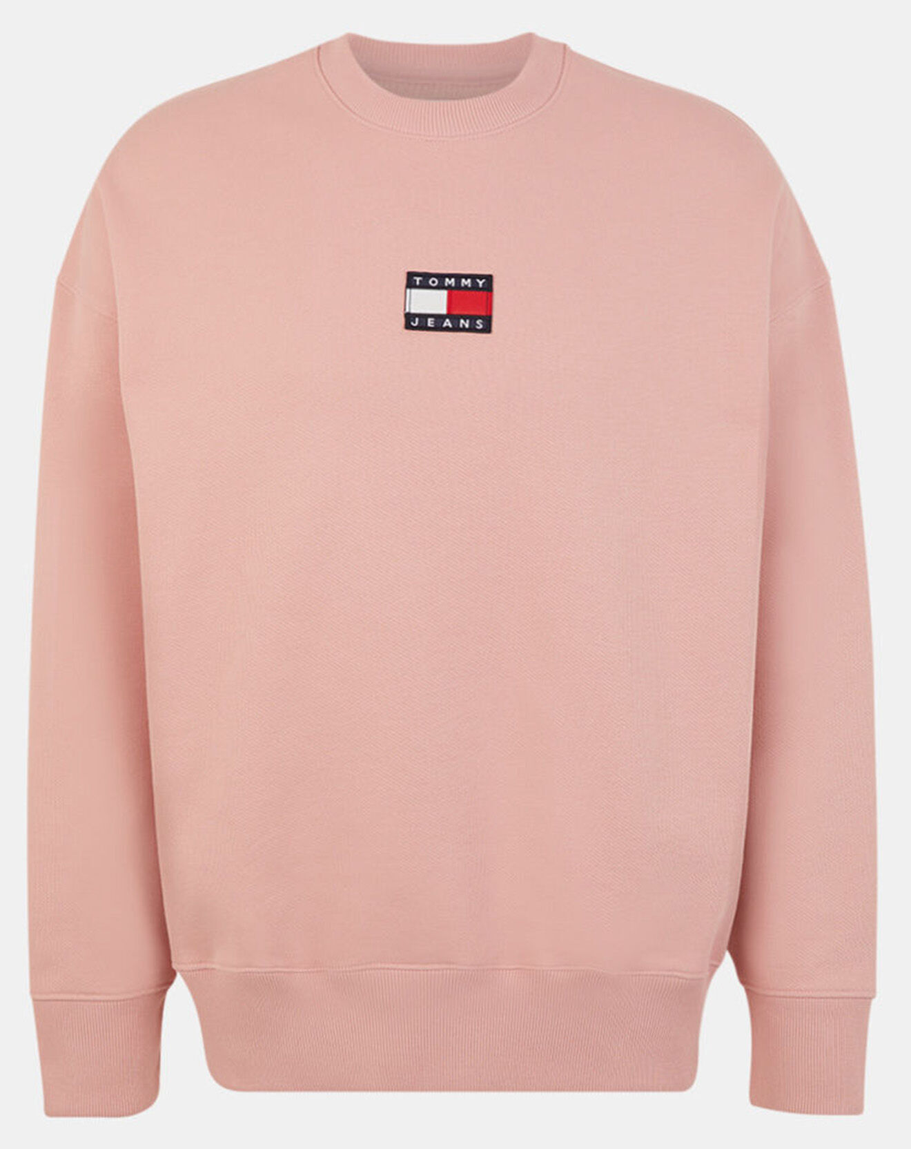 Tommy Jeans Sweat Tommy Badge rose