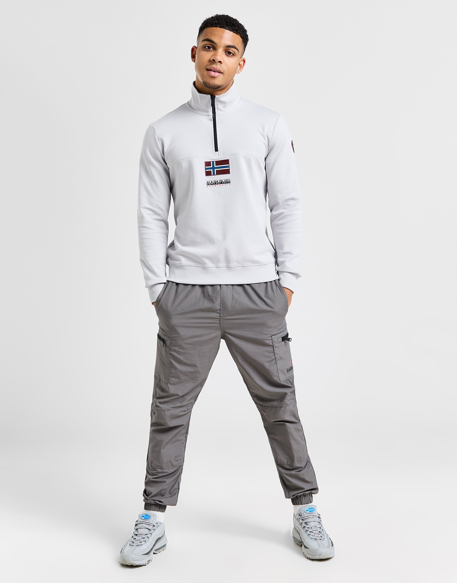 Napapijri Sweatshirt Zippé Bastien Homme