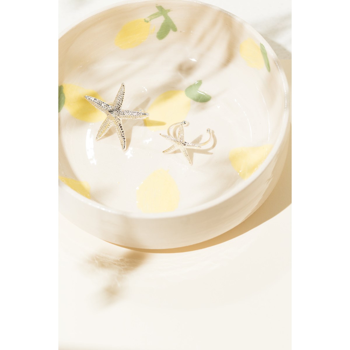 bague étoile plaqué argent - CLÉIA