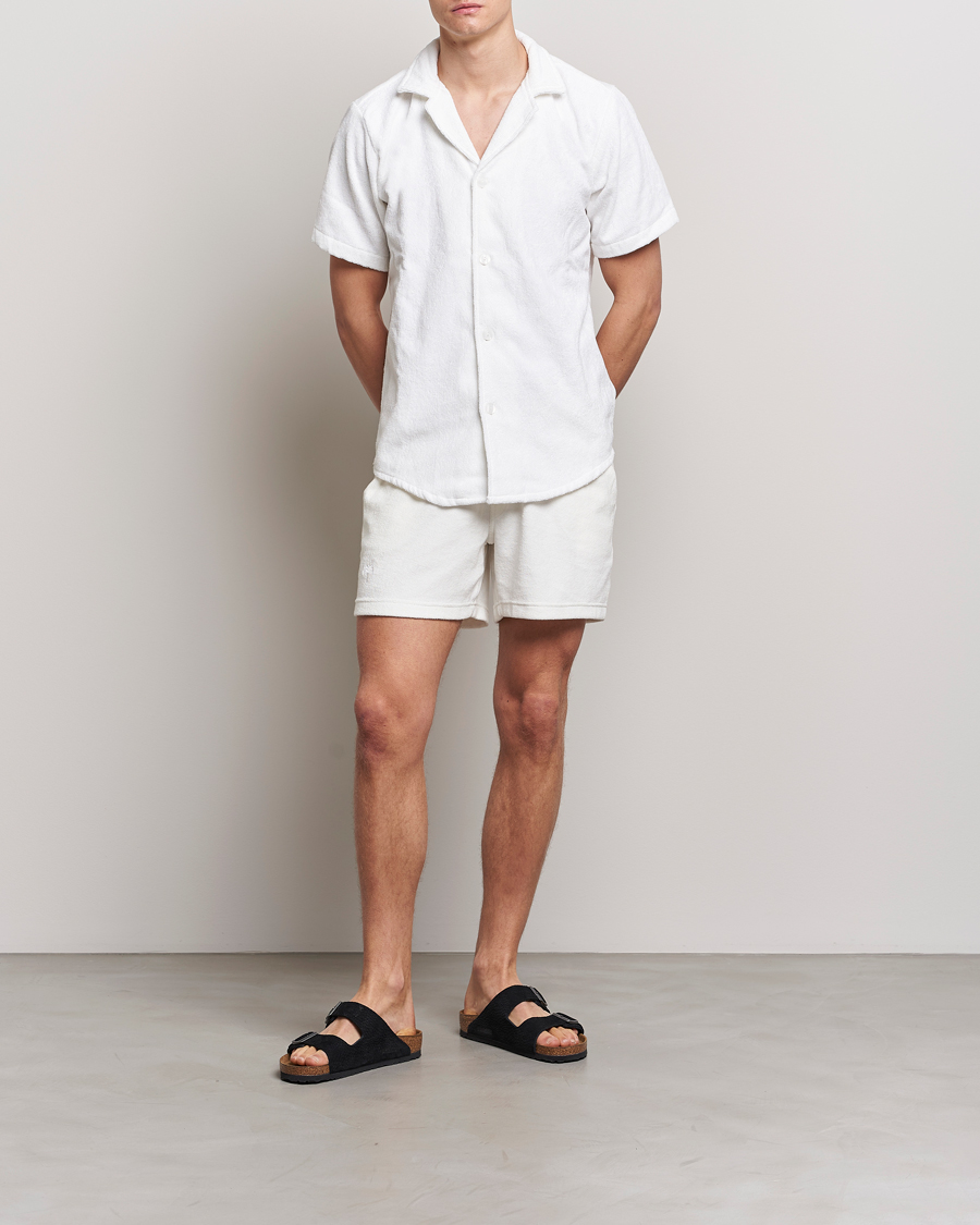 OAS Terry Shorts White