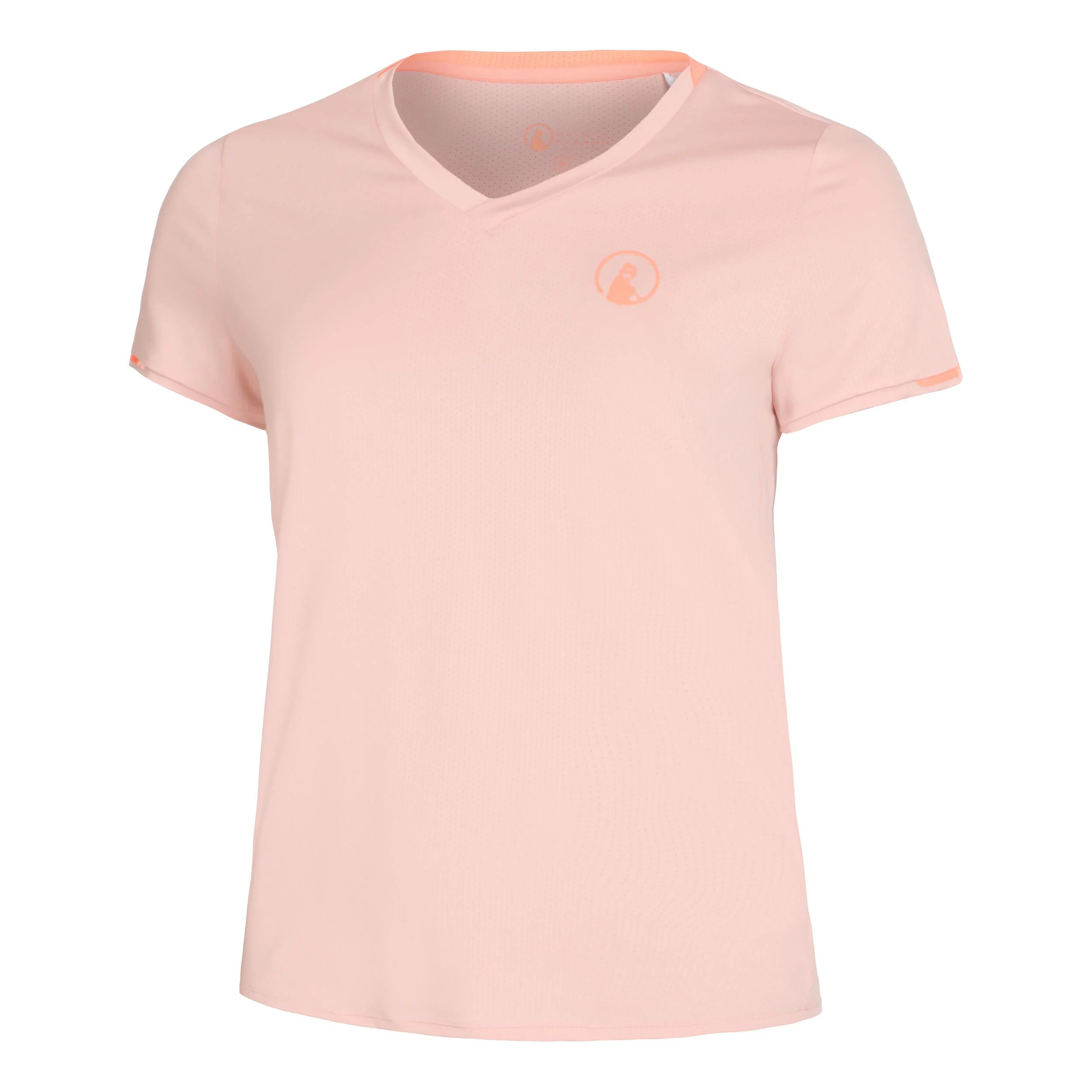 Quiet Please Retriever V-Neck T-shirt Femmes - Vieux Rose