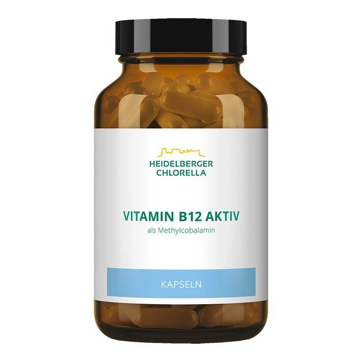 Vitamin B12 aktiv Methylcobalamin Kapseln, 120 St