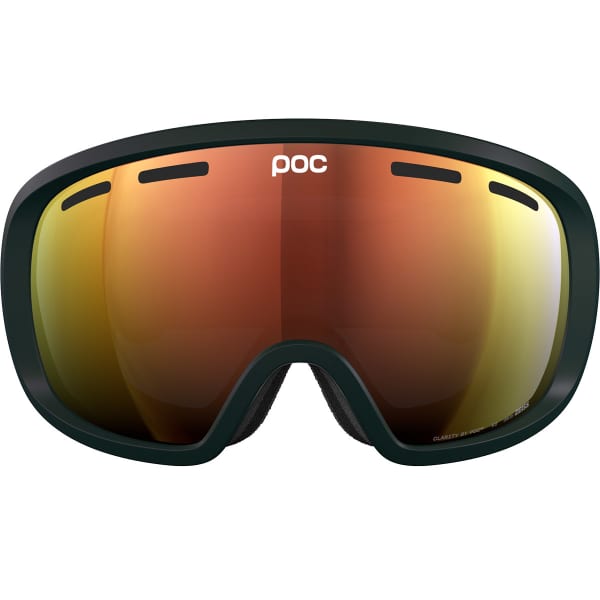 Masque de ski POC FOVEA PARGASITE GREEN/PARTLY SUNNY ORANGE