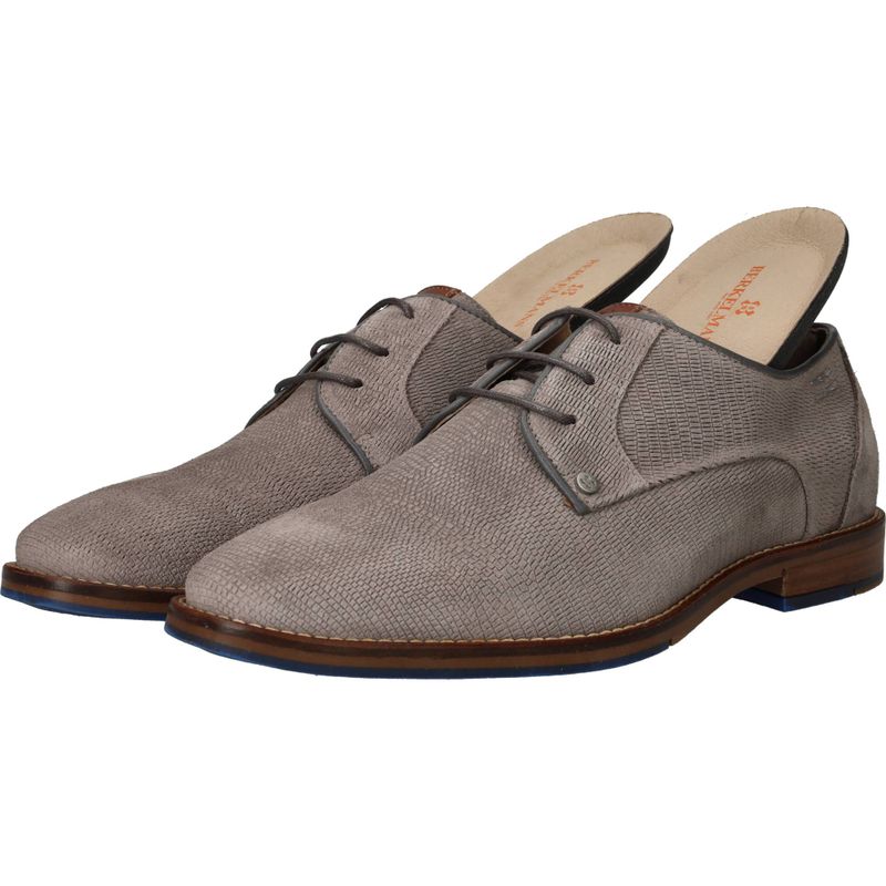 Berkelmans Posadas Veterschoenen Grijs