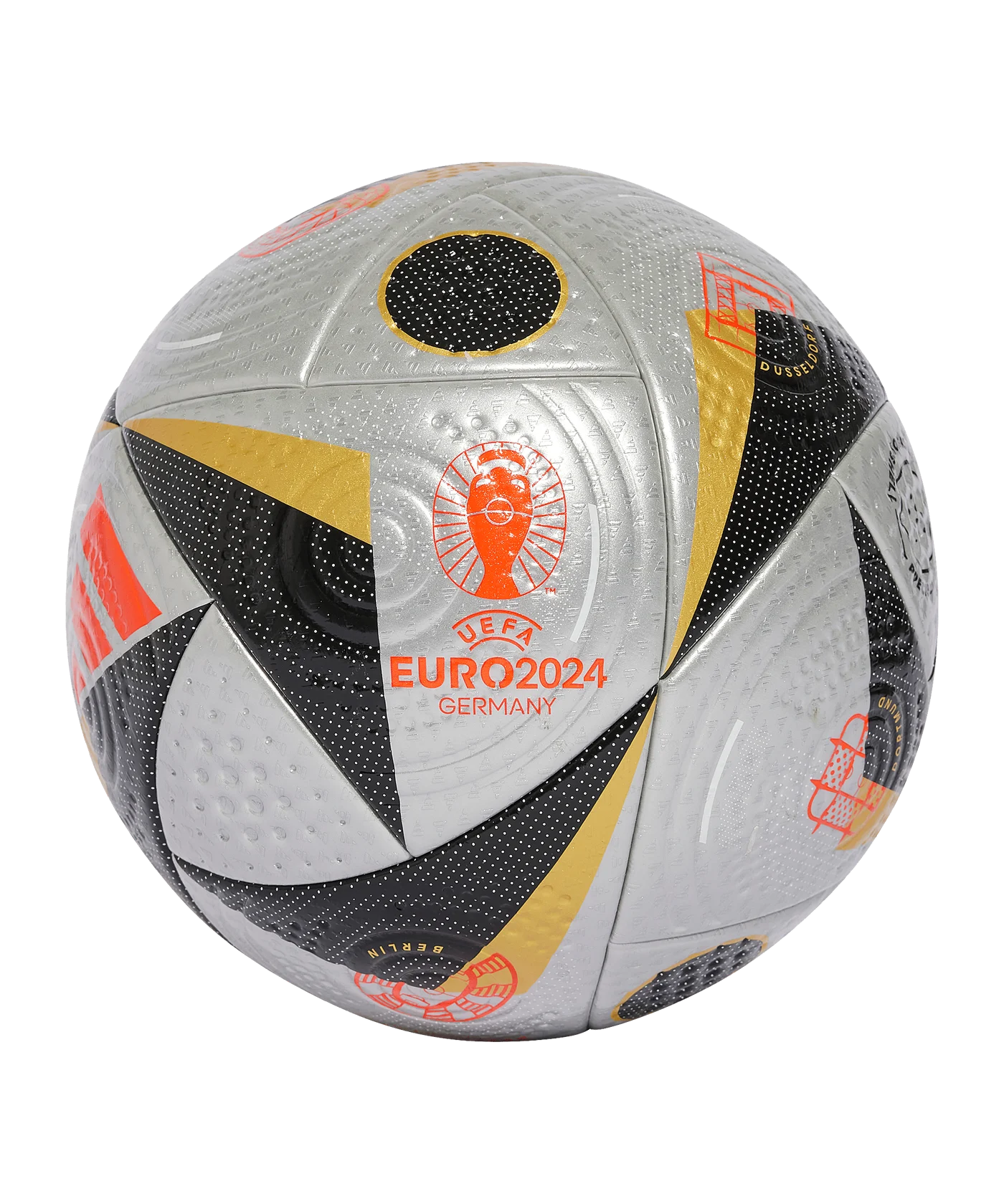 adidas Pro EM 2024 Final Spielball Silber