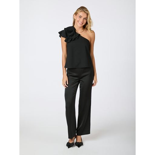 Neo Noir Kelina Rose Top, Black, 42