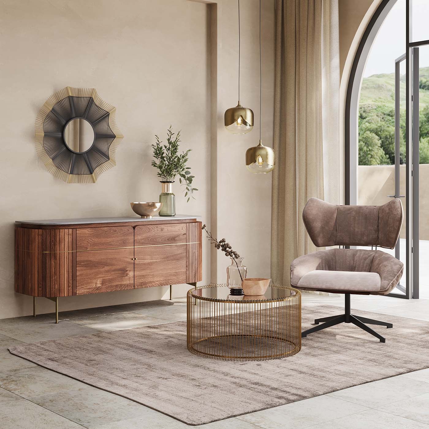 Dressoir Grace 4 deuren Kare Design