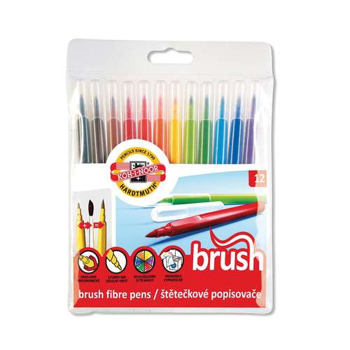 KOH-I-NOOR Pinselfasermaler Set