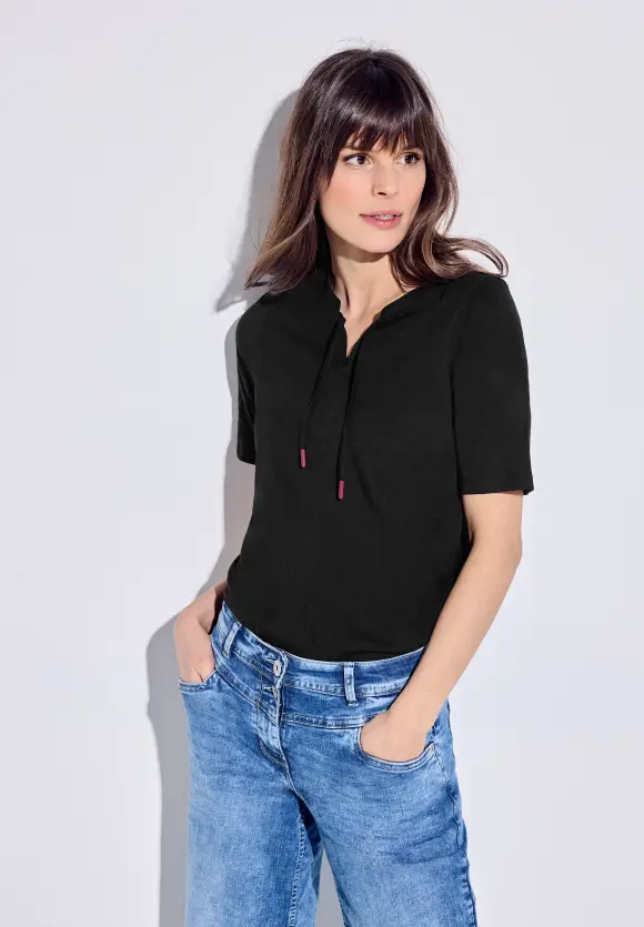 Flammgarn Tunikashirt - Black