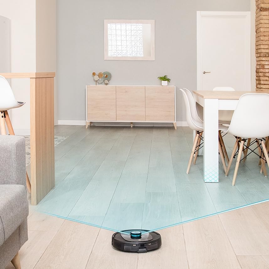 Cecotec Robot Aspirador con Navegacin Lser y Base Autovaciado Conga 8290 Immortal Ultra Power Home Genesis T