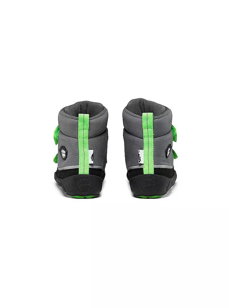 AFFENZAHN Kinder Winterstiefel VEGAN COMFY Panther schwarz