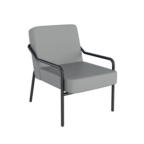 Fauteuil Medso taille M modèle classique similicuir gris