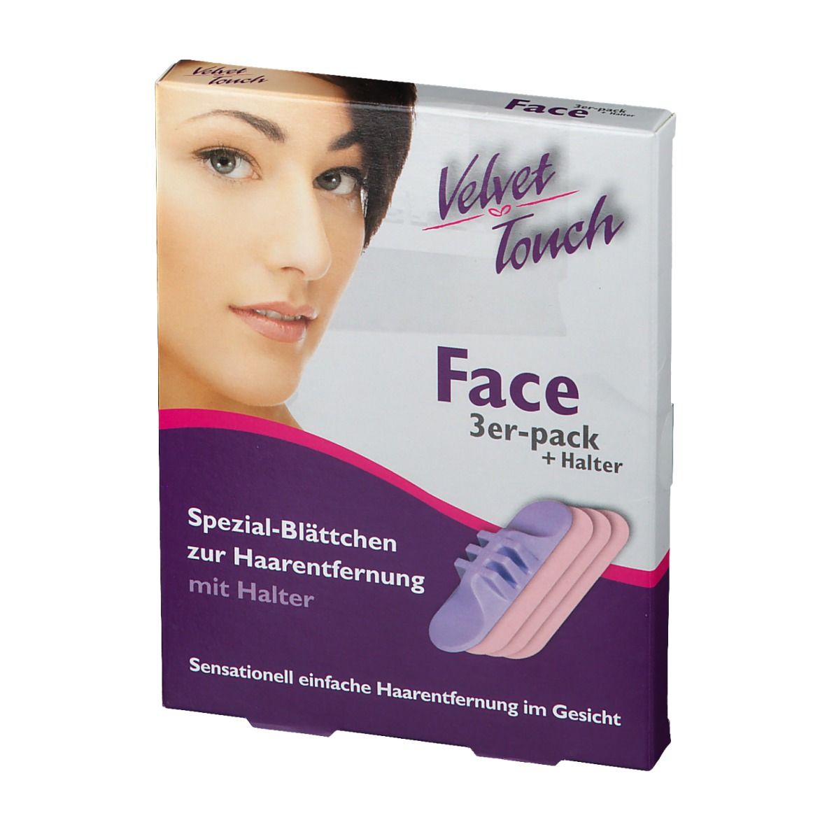 Velvet Touch Face 3er Set