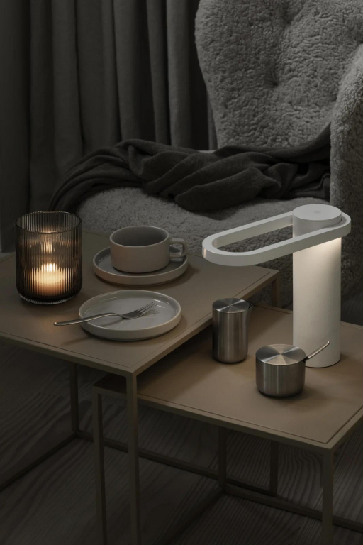 Blomus Ven waxinelichthouder medium smoke