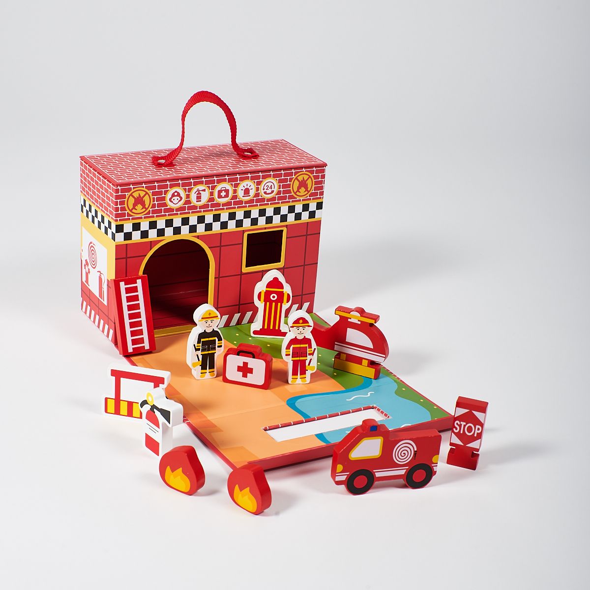La caserne des pompiers