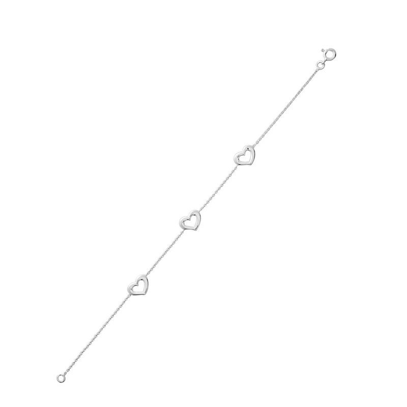 Bracelet Femme - Argent 925 - Longueur : 18 cm