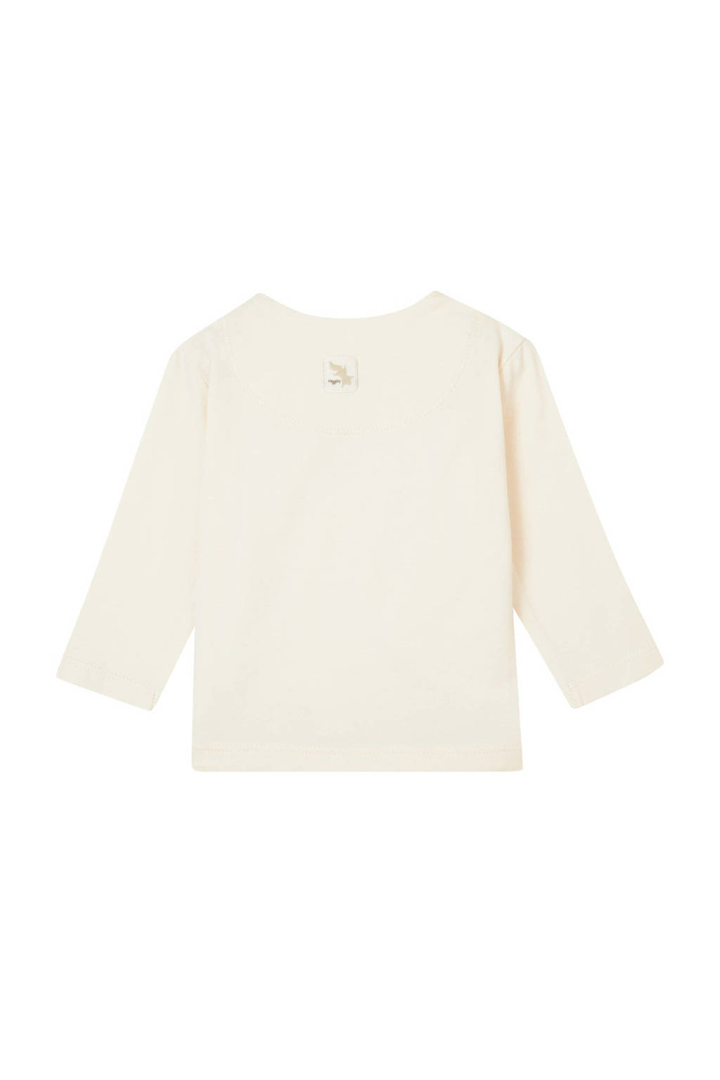 Noppies baby longsleeve met printopdruk offwhite