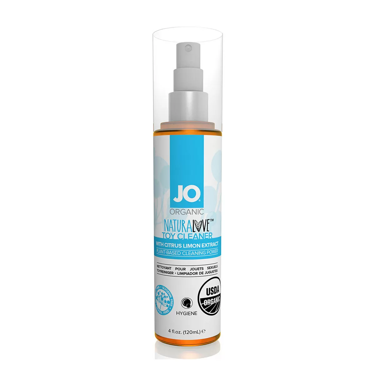 JO Organic økologisk rengøring til sexlegetøj - 120 ml