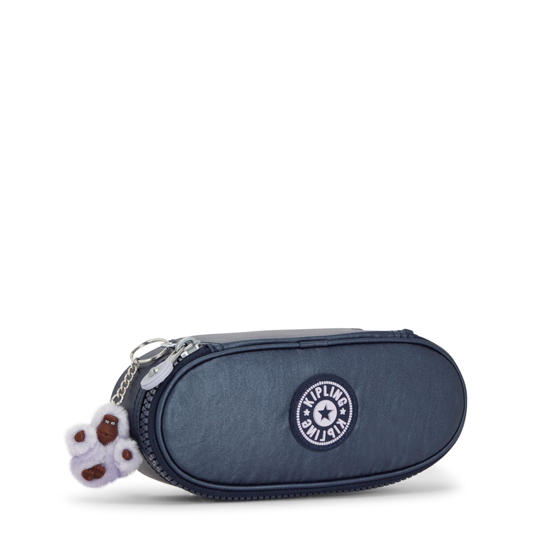 DUOBOX Trousse zippée moyenne à imprimé - Admiral Bl Metallic