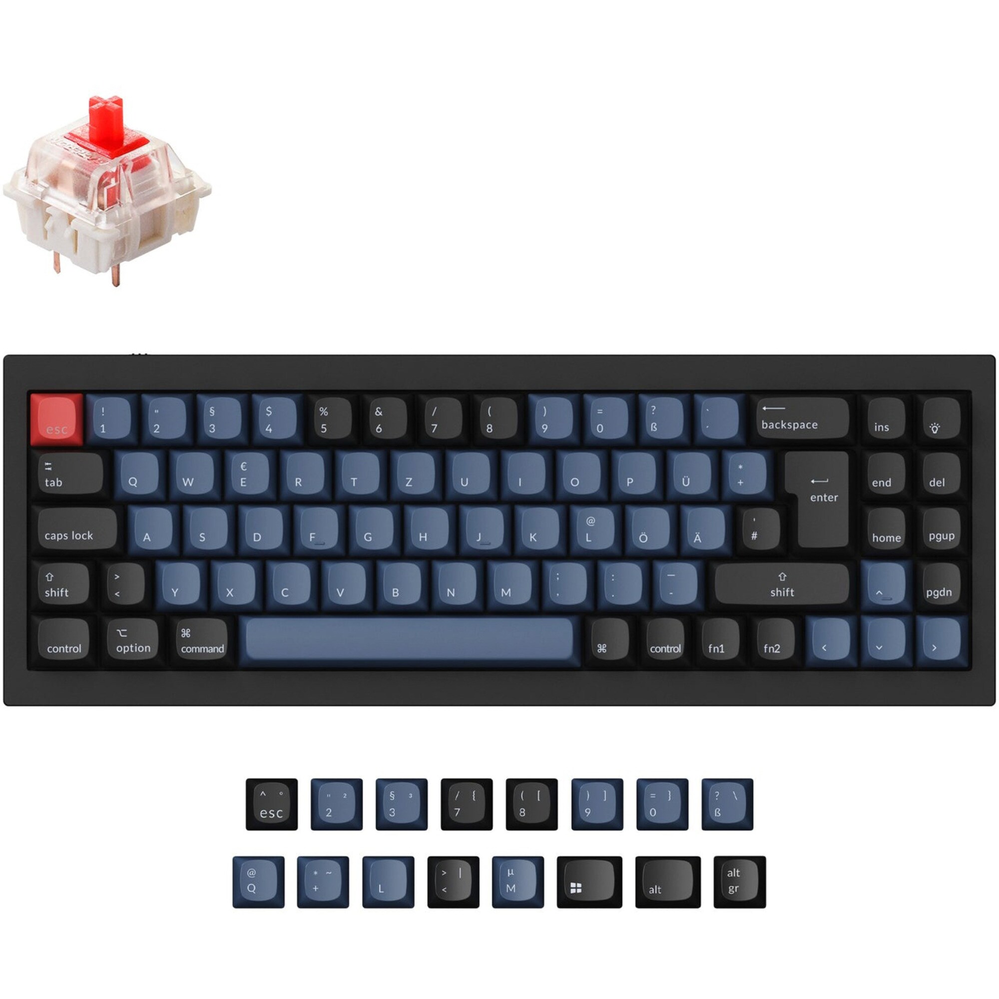 Keychron Gaming-Tastatur Q7