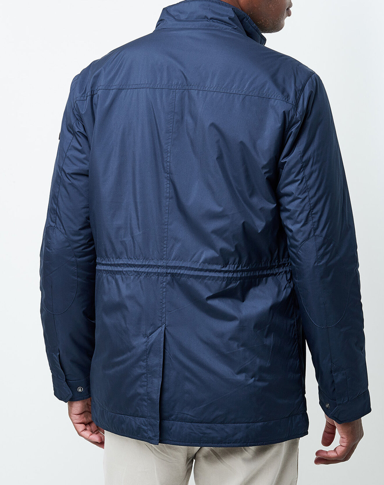 Hackett London Veste Saharienne légère bleu marine