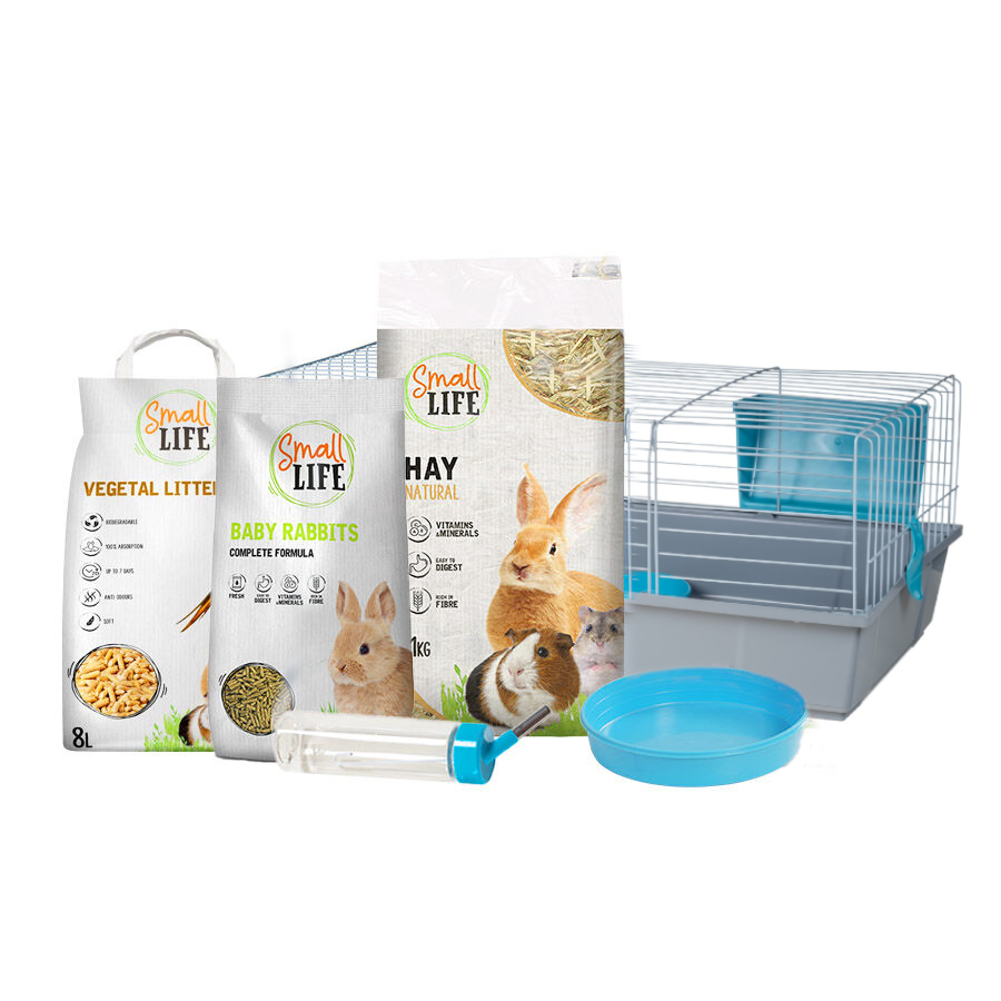 Kit inicial para coelho Small Life