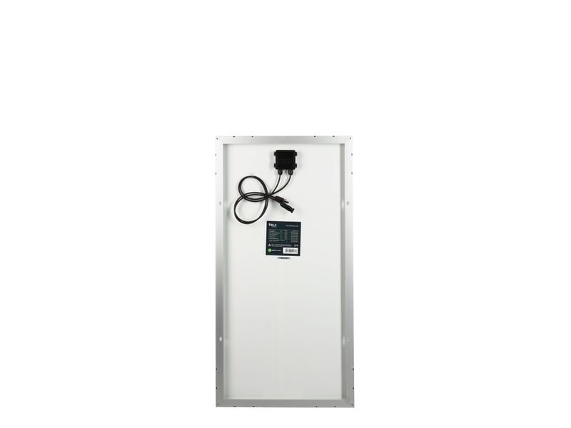 WATTSTUNDE Solarpanel SOLA Frame Mono HV 100 Wp Monokristallines Solarmodul mit 100 Wp und einem hohen Zellwirkungsgrad von 20%