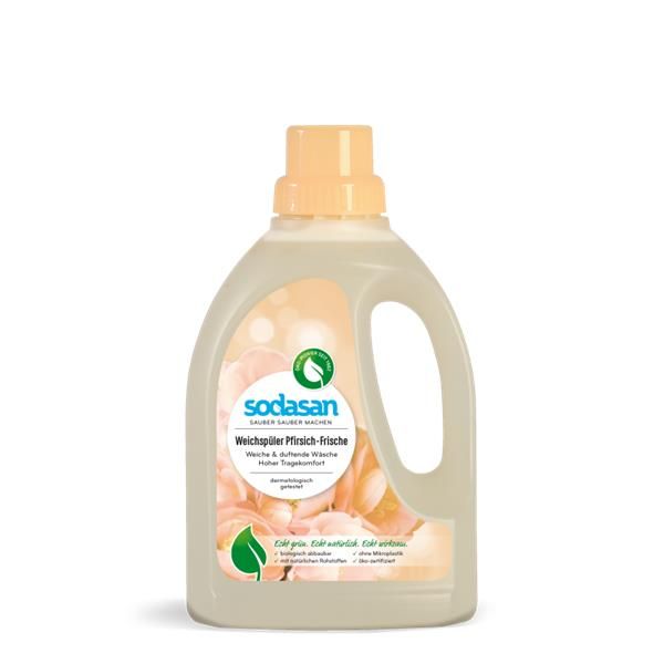 Amaciador Roupa Ecológico Fragrancia Pessego