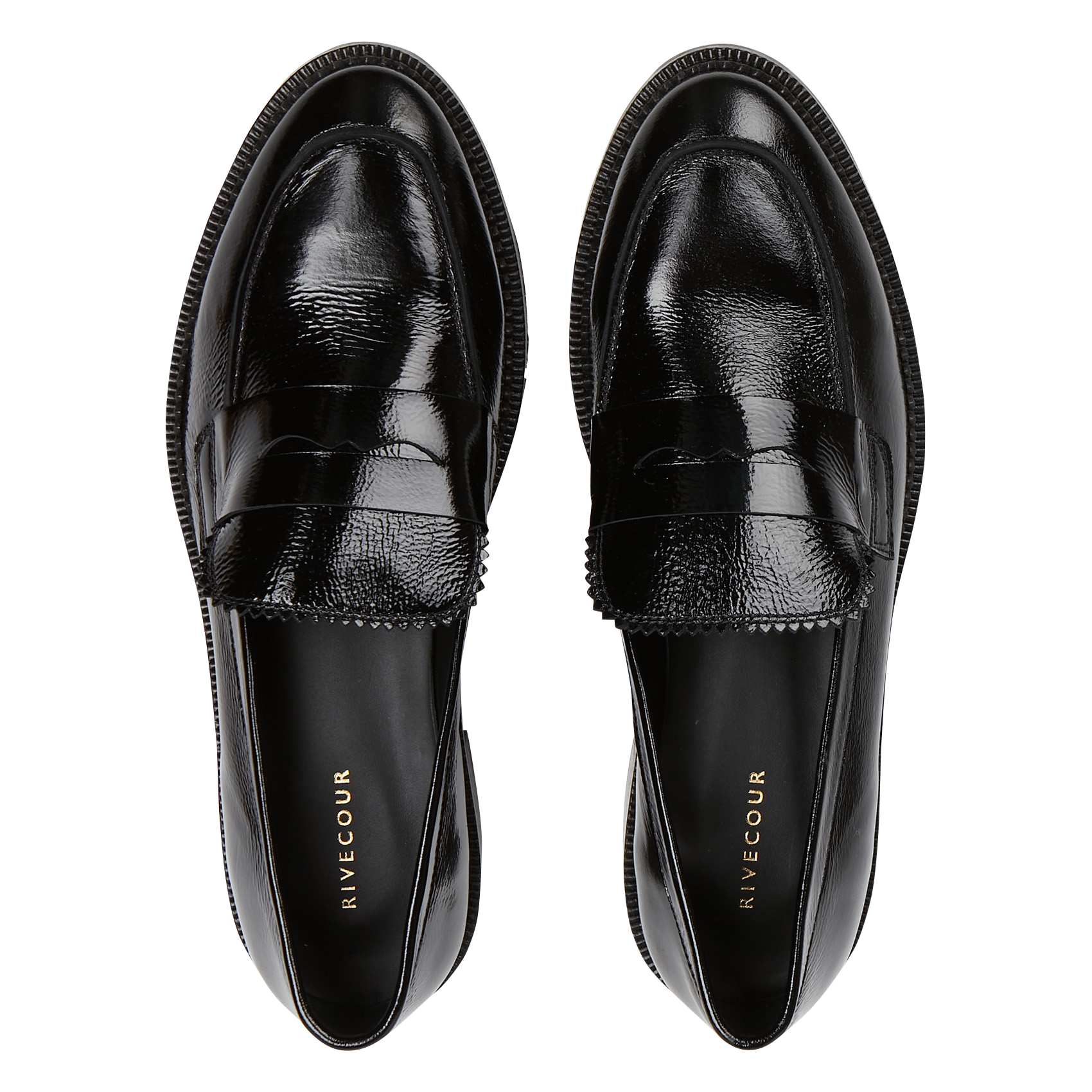 N°82 - Mocassins en cuir | Noir