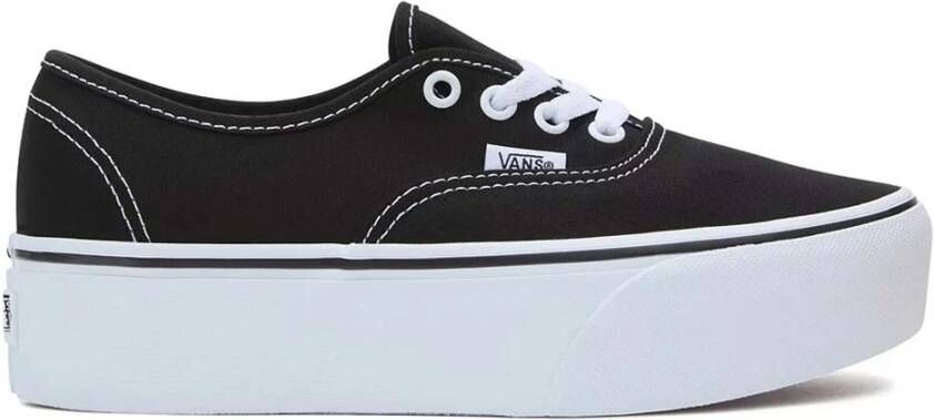 Vans Plateausneakers Authentic van textielen canvasmateriaal