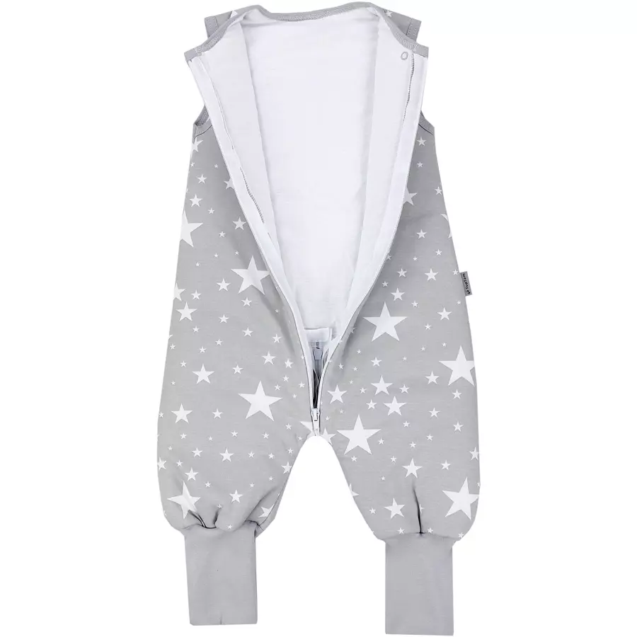 TupTam Winter Babyschlafsack mit Beinen 2,5 Tog graumelange