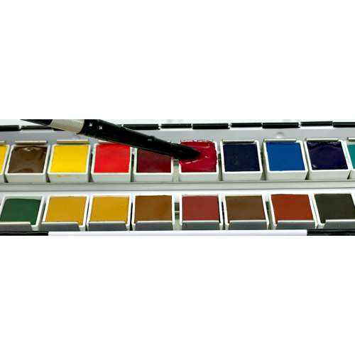 DANIEL SMITH Aquarell-Sets, halbe Näpfchen