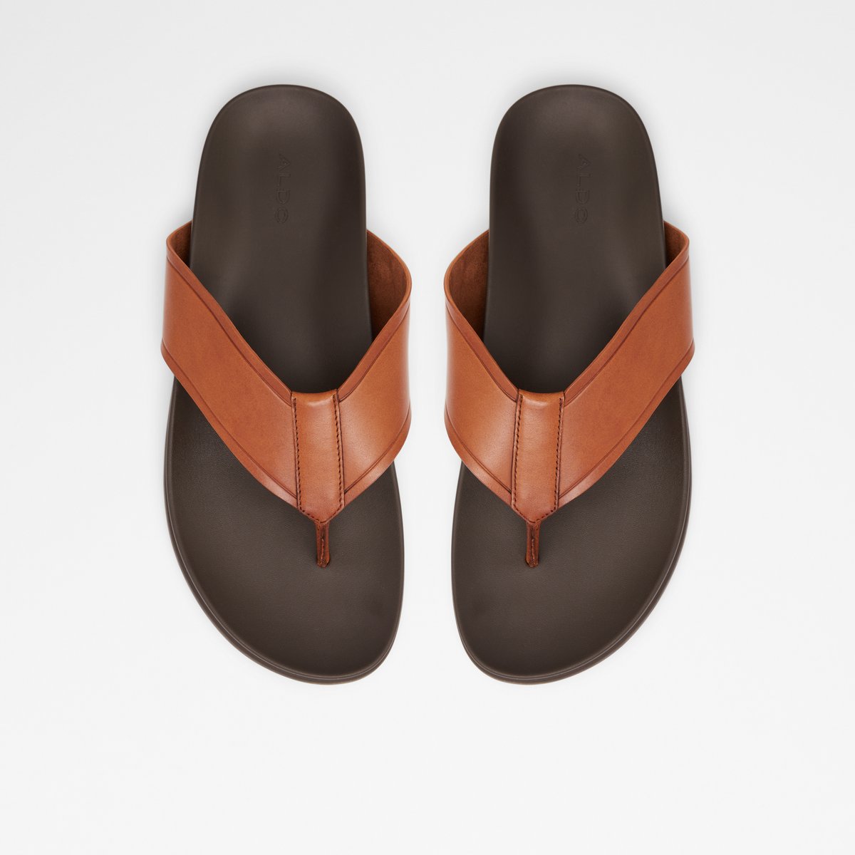 Afuthien Cognac Men Flip flops