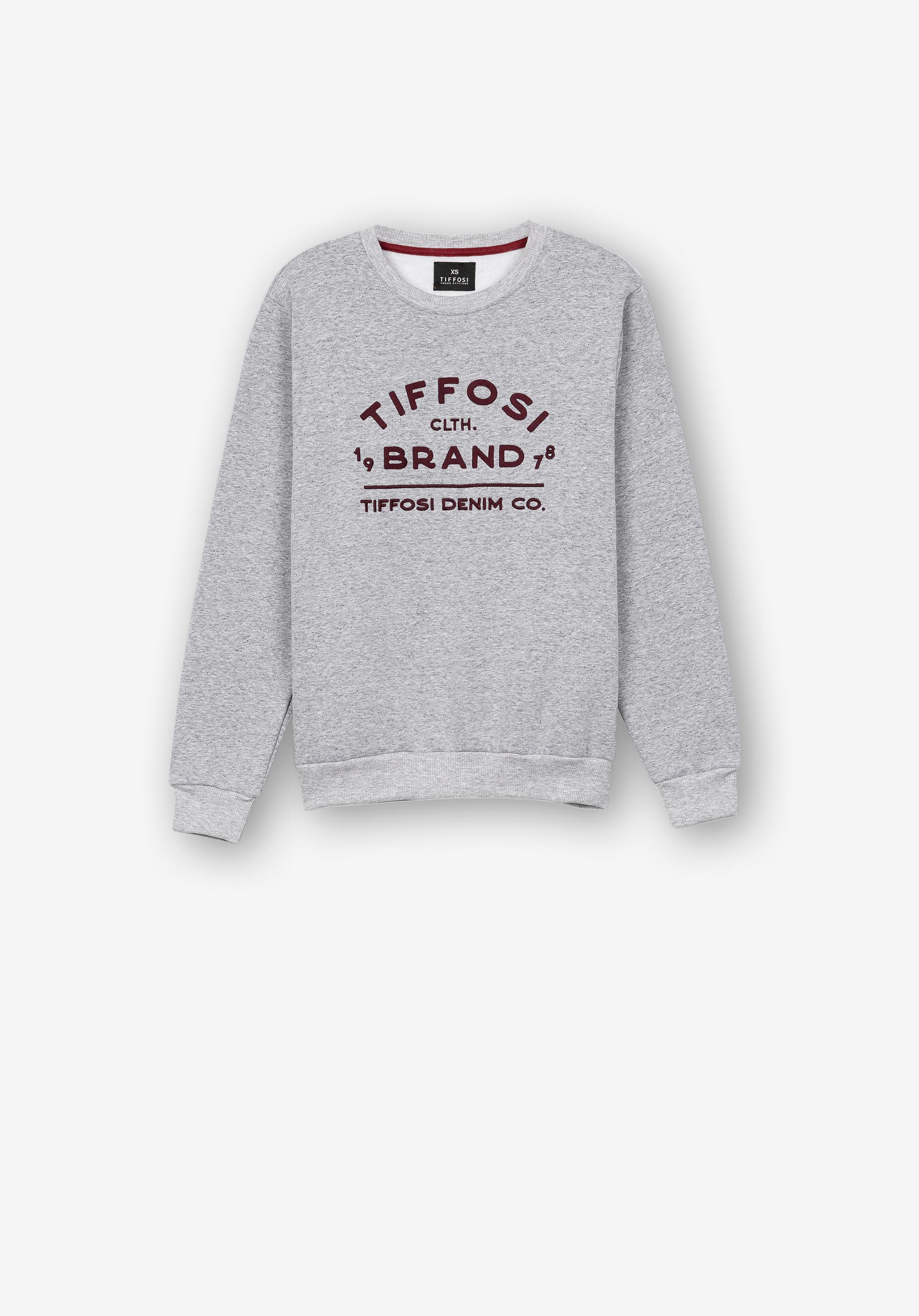 Sweatshirt com Bordado Frontal