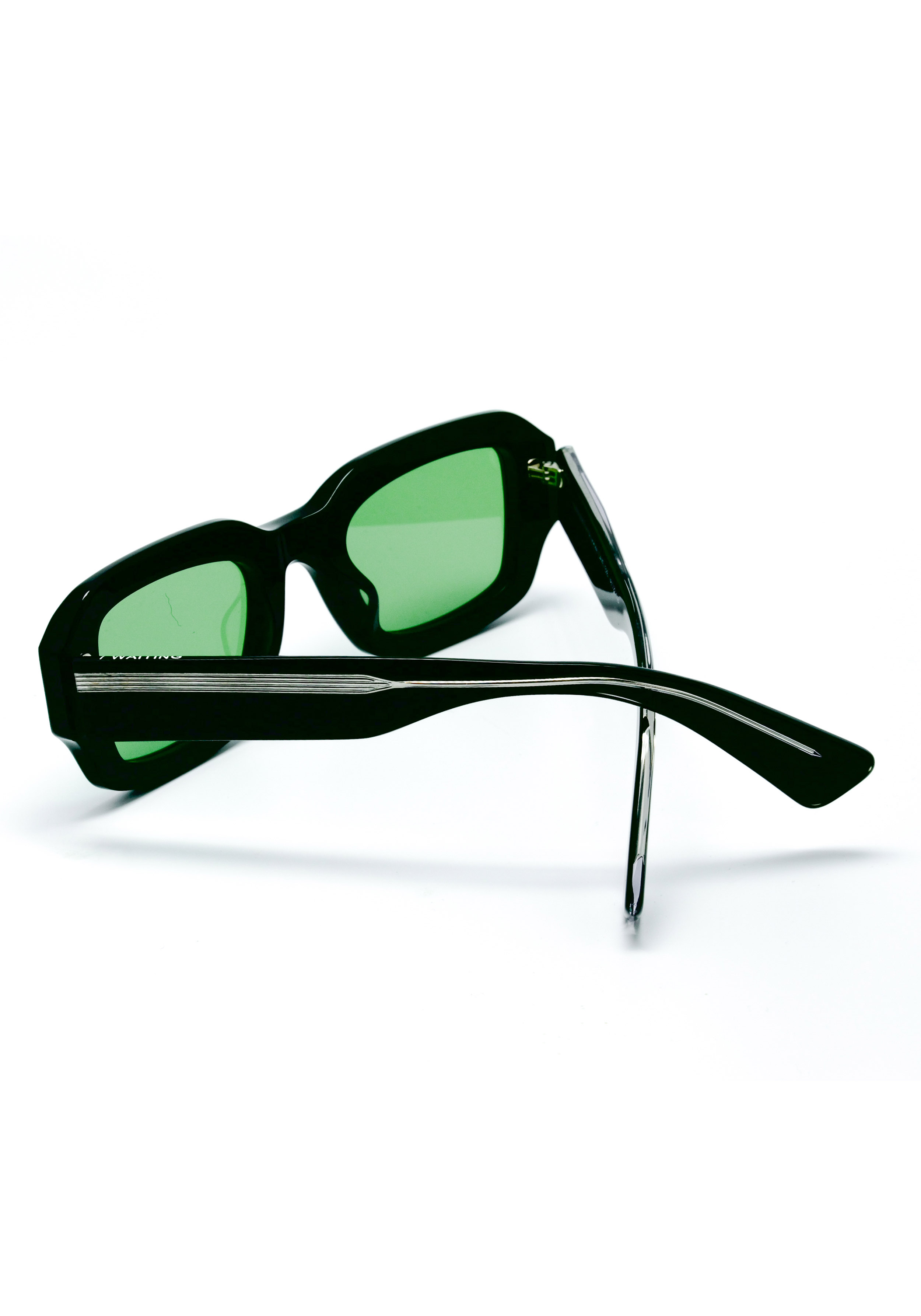 Waiting For The Sun Sonnenbrille Dave Noir/Vert Clair Verres