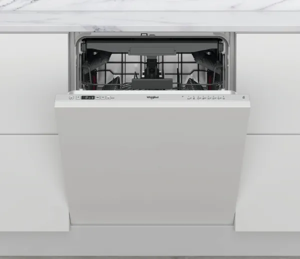 WHIRLPOOL WIC 3C26 F - Opvaskemaskine - Sølv